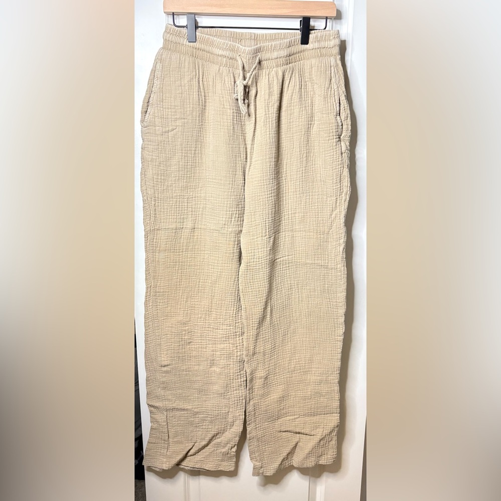 Sandy beach linen beach pants